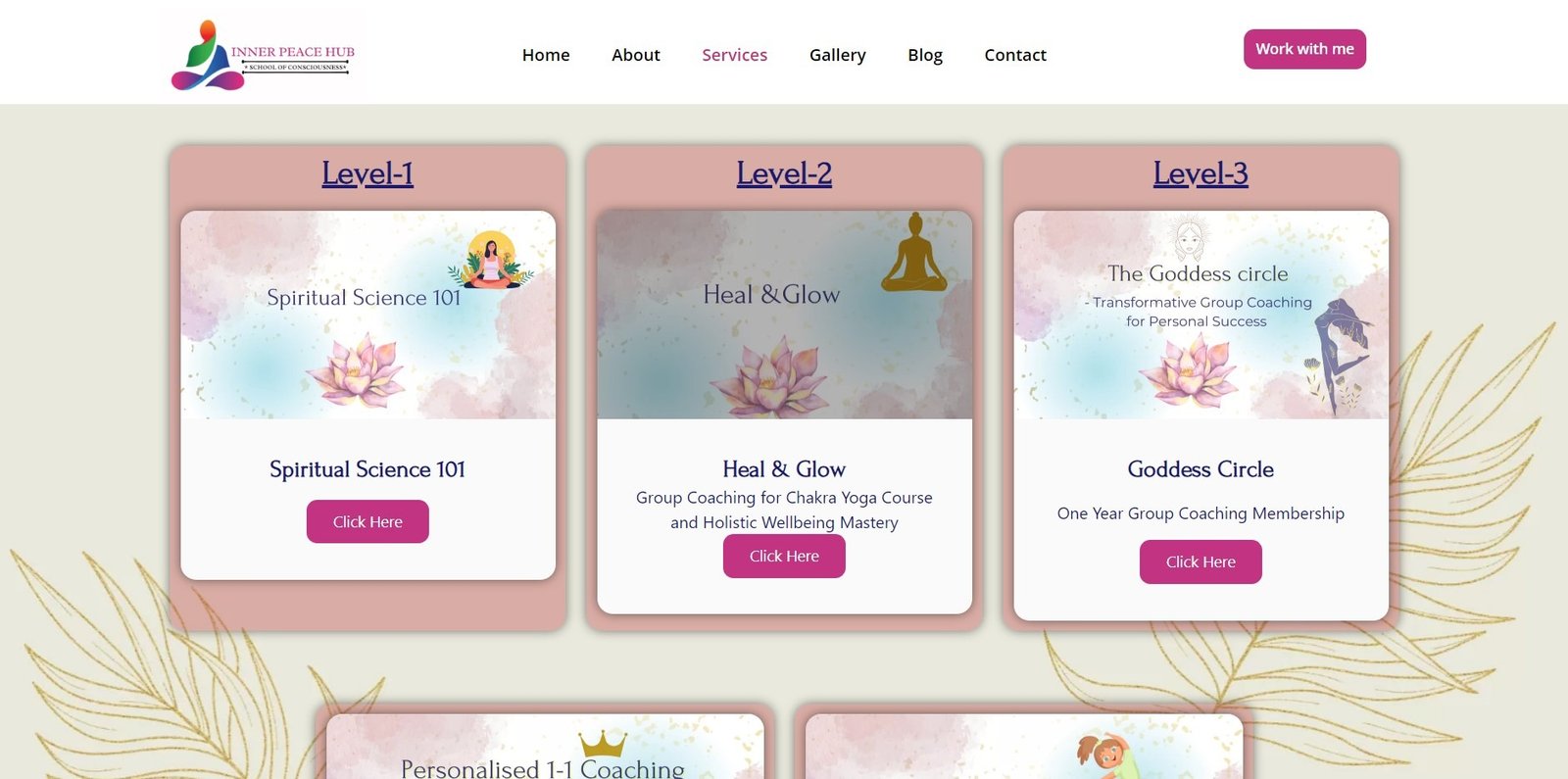 Funnel Website Design Layout